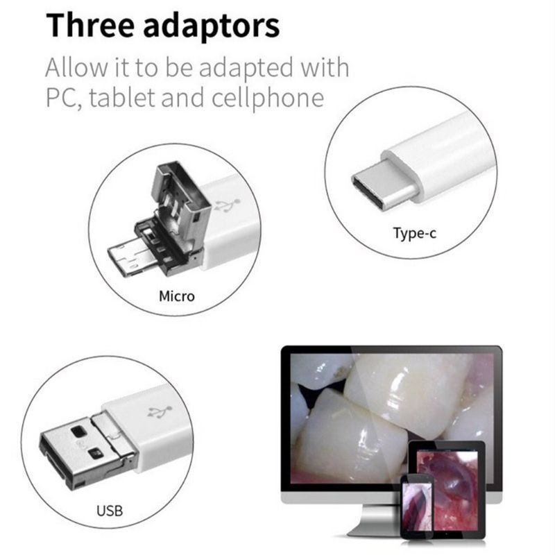 Camera nội soi tai mũi họng đầu dò siêu nhỏ 3.9mm HD VIDEO OTOSCOPE