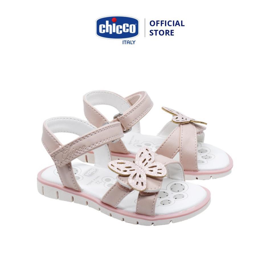 Sandal mát-xa chân bé Butterfly Chicco - Hồng Pinky