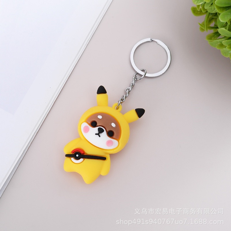 Móc Khoá Chú Chó Shiba Siêu Dễ Thương - Móc Treo Cỡ Lớn/ Đủ Mẫu