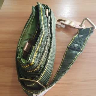 Dây an toàn cho mọi bác thợ lao động. Dây đeo bảo hộ, bảo hiểm an toàn lao động xanh rêu A4 hàng việt nam chất lượng cao
