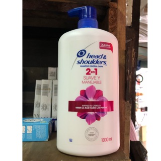 Dầu gội Head & Shoulders Suave y Manejable 2 in 1 - Mexico - 1000ml