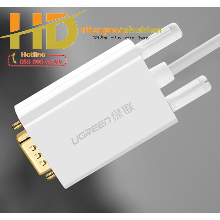 Cáp USB Type C To VGA Ugreen 30842 Chính hãng