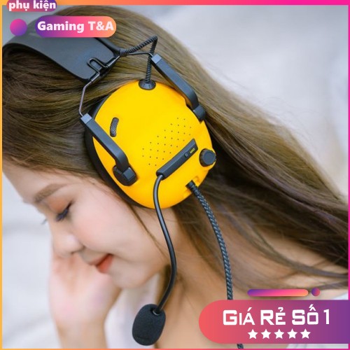 Tai nghe chụp tai edra EH492 cho streamer - tai nghe chuyên gaming - có míc - Bảo hành 24 tháng