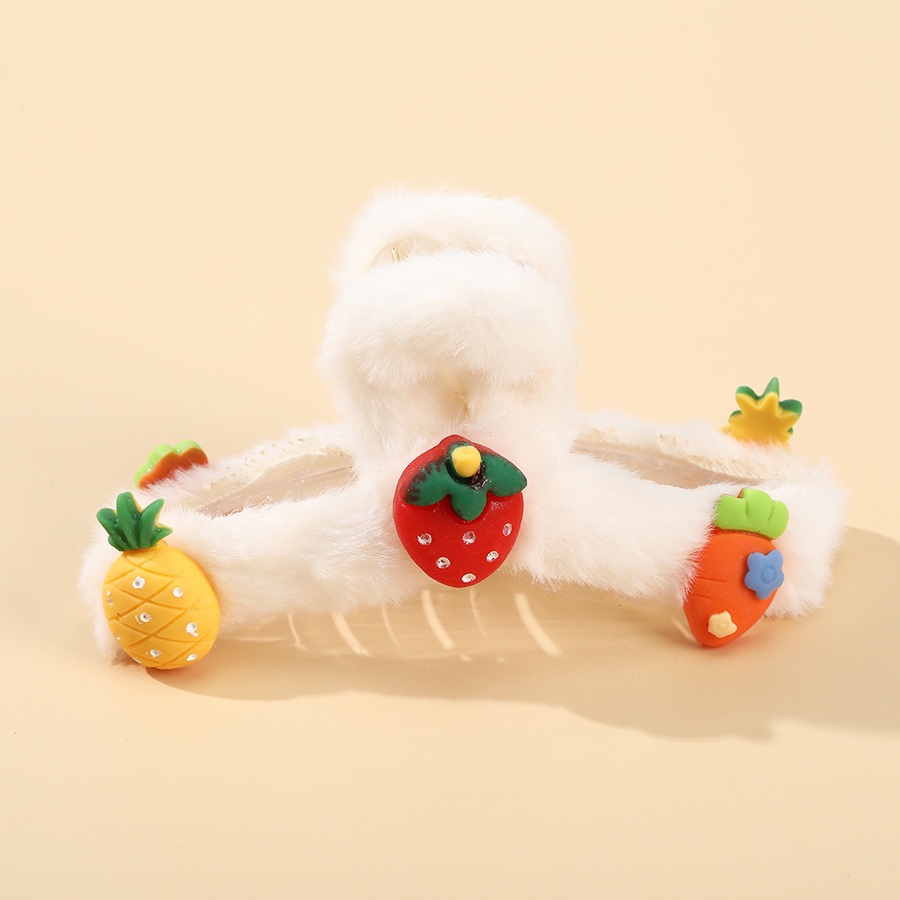 Kẹp tóc hình trái cây dễ thương cho nữ