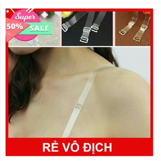 CỰC ĐẸP-DÂY ÁO TRONG SUỐT SỢI DẸT HÀN QUỐC