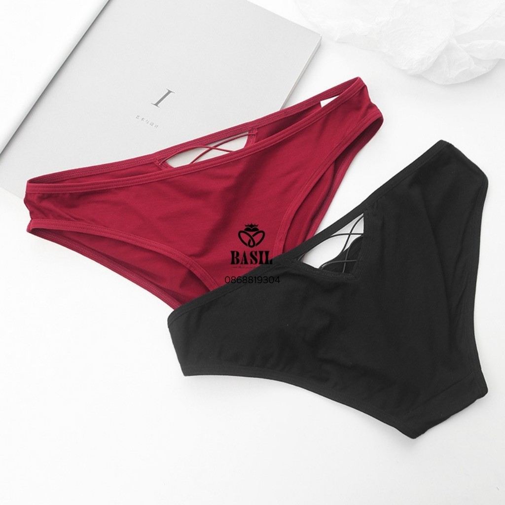 Quần lót S01 Basil cao cấp nữ cotton mềm thoáng mát