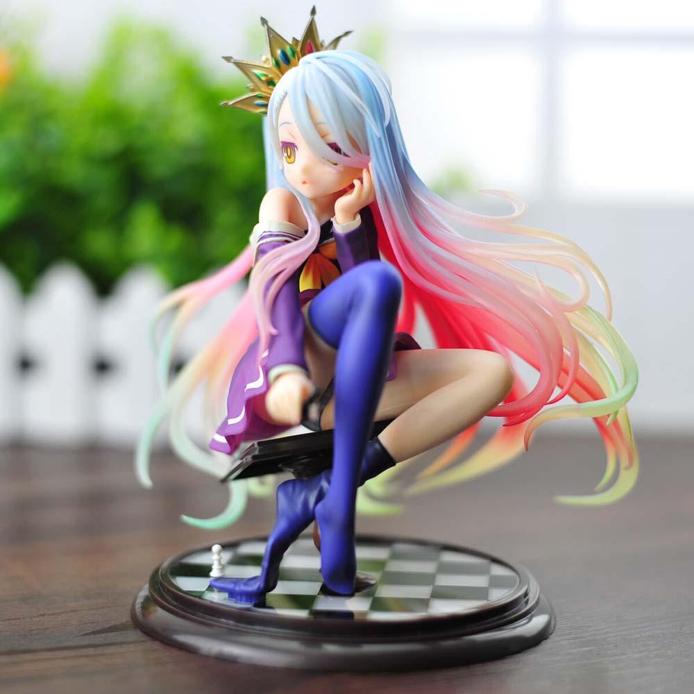 Mô Hình Nhân Vật Shiro Game of Life Dễ Thương Dùng Trang Trí Bàn