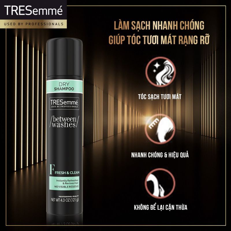 Dầu gội khô TRESemme Dry Shampo 141gam