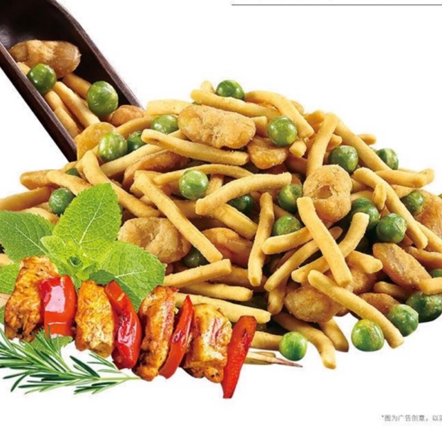 SNACK QUE VỊ TÔM MIX ĐẬU HÀ LAN - ĐẬU PHỘNG GIÒN RỤM SIÊU NGON - ĂN VẶT
