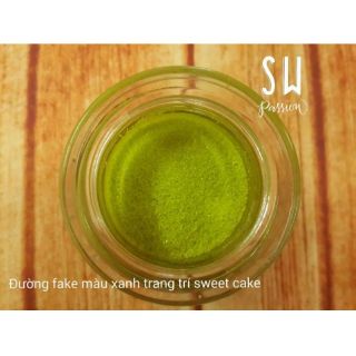 Bột tạo hiệu ứng trà xanh matcha trang trí chuyên dùng cho thức ăn đất sét  minifood