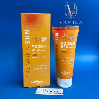 Kem chống nắng famona sun spf 50 chính hãng