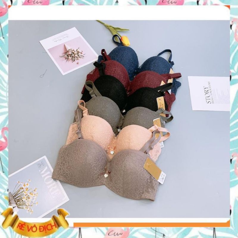 Áo lót ren ngang nâng ngực