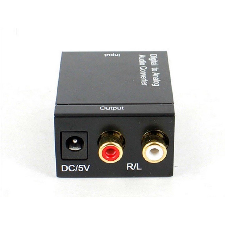 Bộ chuyển đổi tín hiệu quang Coaxial Optical sang AV RCA R L audio