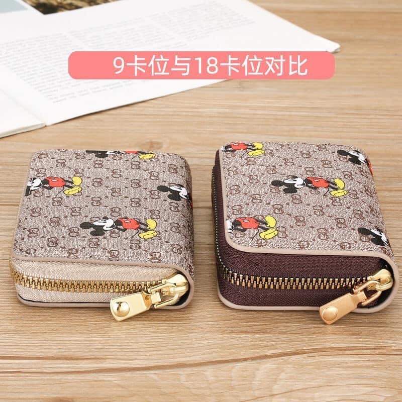 Ví ngắn cầm tay nhiều ngăn