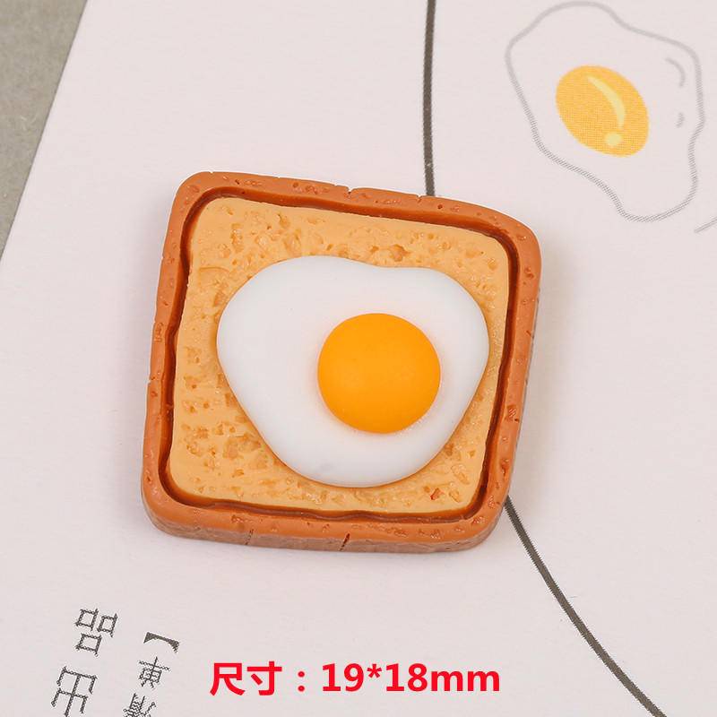 Phụ Kiện Trang Trí Giày Hình Bánh Mì Sandwich/S croc jibz Nhân Tạo DIY