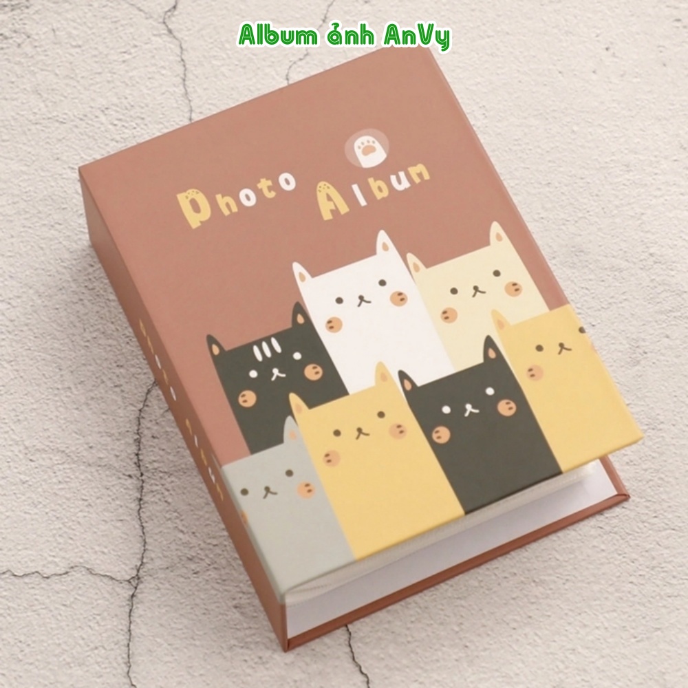  Album đựng ảnh 13x18 chứa 100 ảnh bìa giấy cứng cute tại Kho album ảnh AnVy