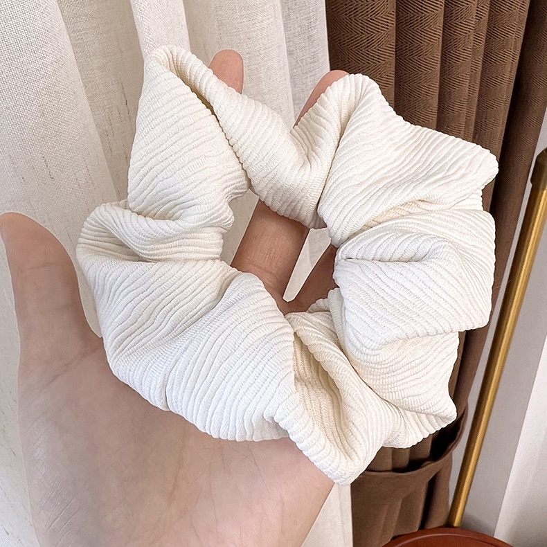 Cột tóc scrunchies màu trơn form lớn Mua Tất (muatatshop)