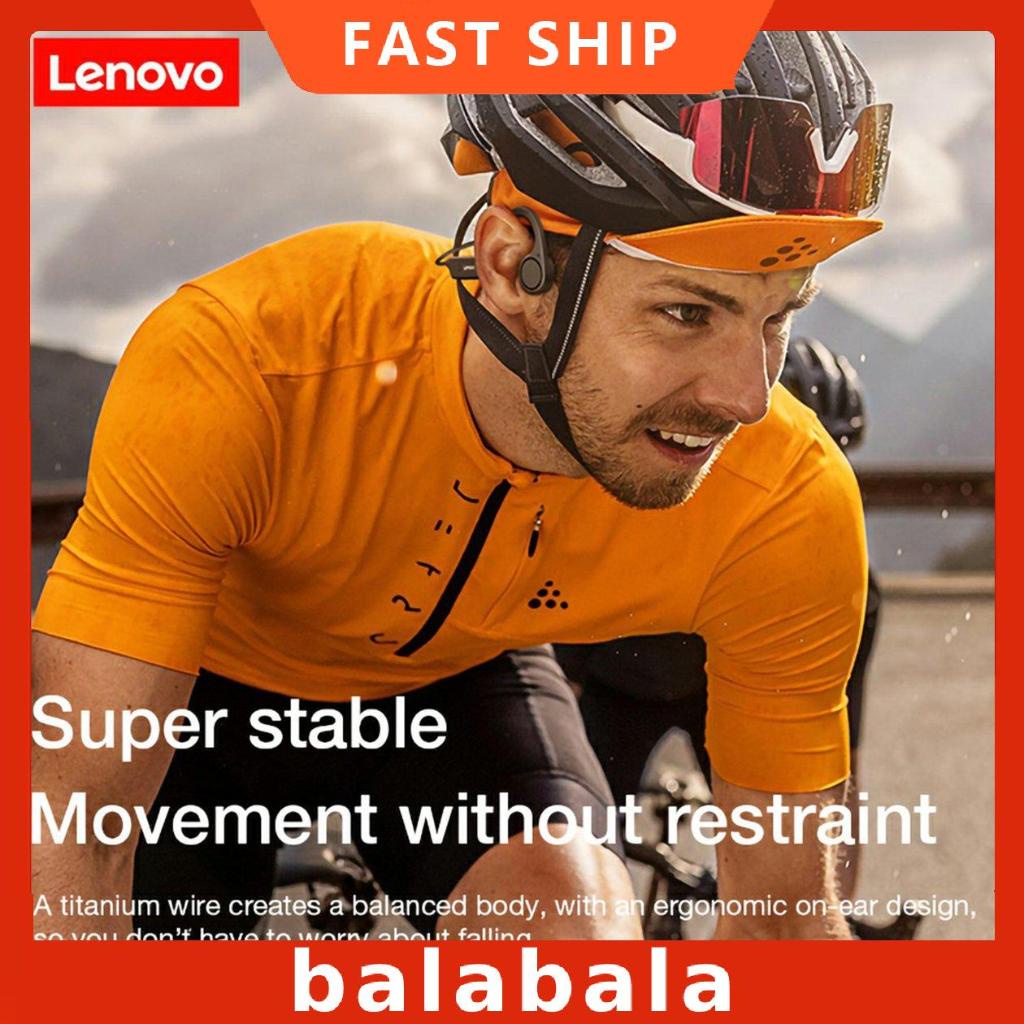 [BL]lenovo X4 Bone Conduction Earphone Sport Running Waterproof Wireless Headphone