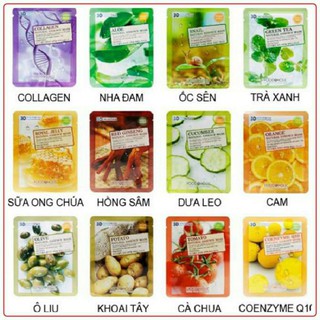 Mặt Nạ Giấy 3D Food a holic Natural Essence Mask