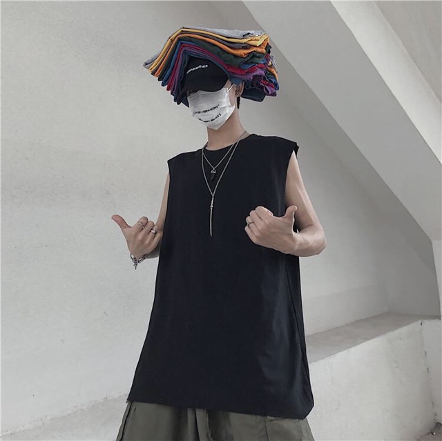 ( HÀNG CÓ SẴN ) Áo Thun Ba Lỗ sát Nách , Áo tanktop unisex nhiều màu | BigBuy360 - bigbuy360.vn