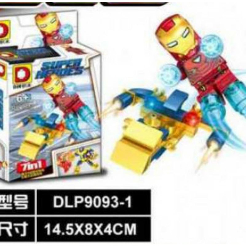 Mô Hình Đồ Chơi Lego Iron Man Mark 50 Infinity War Suit Var3 Mk 50