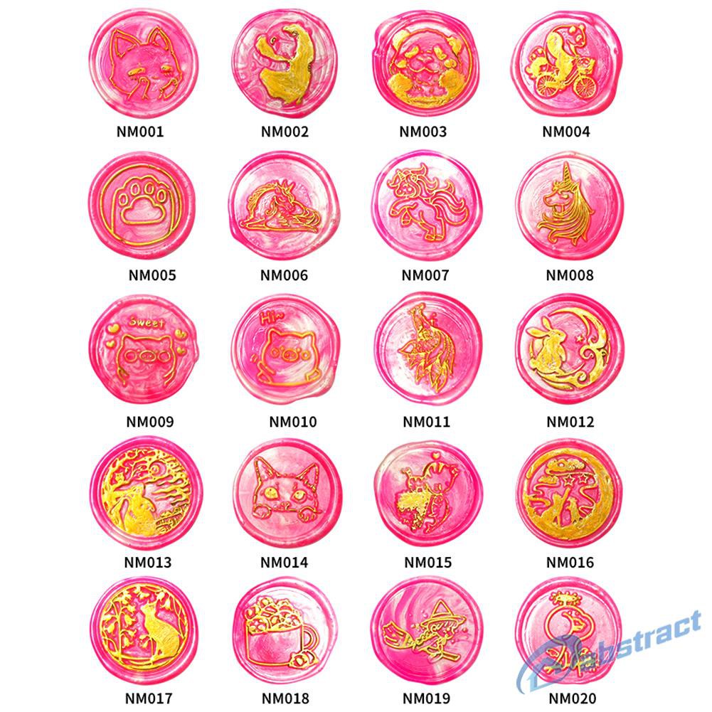 Con Dấu Đóng Sáp Niêm Phong Bì Thư Bằng Đồng Thay Thế Phong Cách Retro