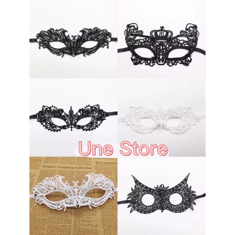 Gia ngẫu nhiên mẫu - Mặt nạ ren mỏng hoá trang, dự tiệc, sự kiện