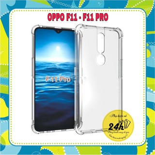 OPPO F11 / F11 PRO ỐP DẺO TRONG CHỐNG SỐC 4 GÓC CẠNH CAO CẤP