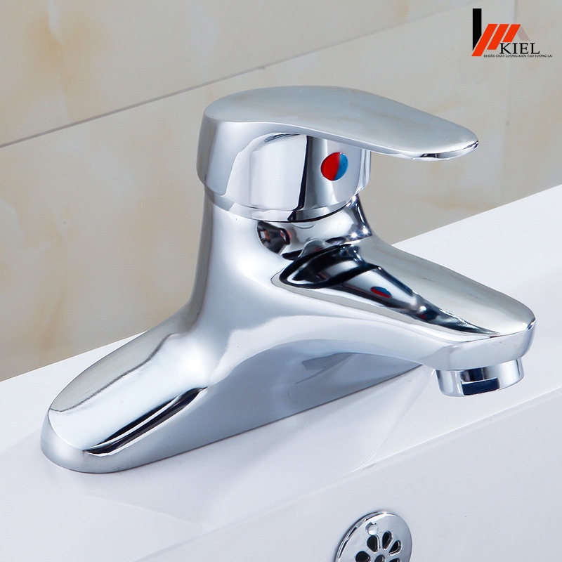 Vòi  rửa mặt lavabo nóng lạnh inox 304 cao cấp sáng bóng , tiết kiệm nước dễ dàng lau dọn ,vệ sinh .