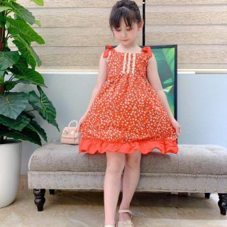 (XẢ LỖ CÒN 4 VÁY)VÁY LỤA 2 DÂY SIZE NHỠ CHO BÉ (10-28kg)