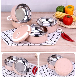 Cặp Lồng Cơm 4 Tầng Lúa Mạch - Nhiều Màu - Nhỏ Gọn