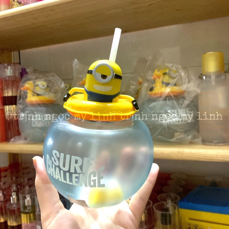 Bình nước minions phao vịt