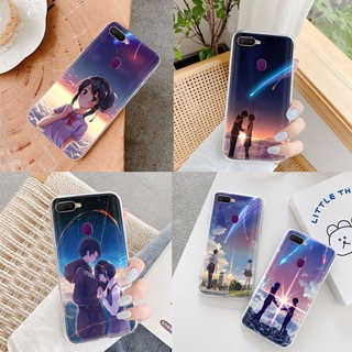 Ốp Điện Thoại Mềm Trong Suốt In Hình Your Name Cho Oppo F5 F7 F9 F11 Pro F1S F1 Plus F3 F15 Vm10