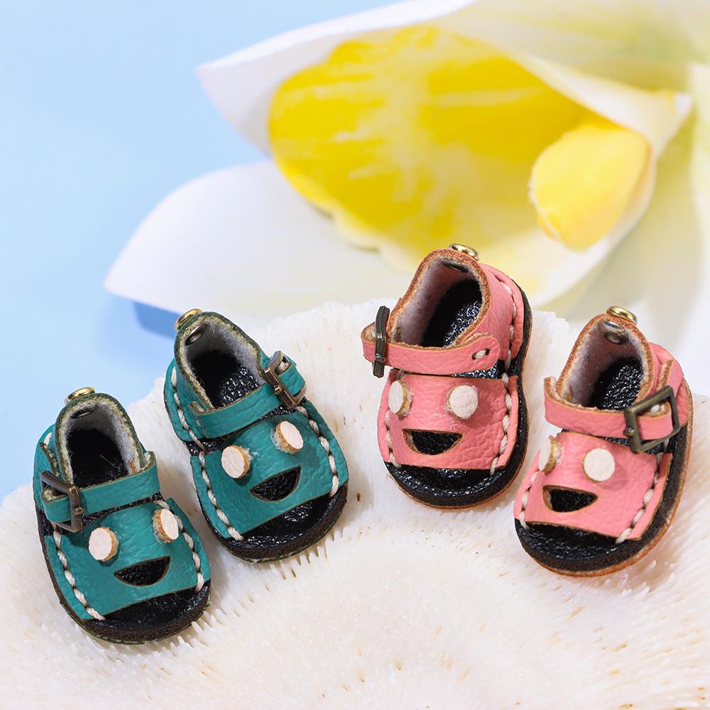 Giày Búp Bê Handmade Bằng Da Bò Có 4 Màu Dễ Thương