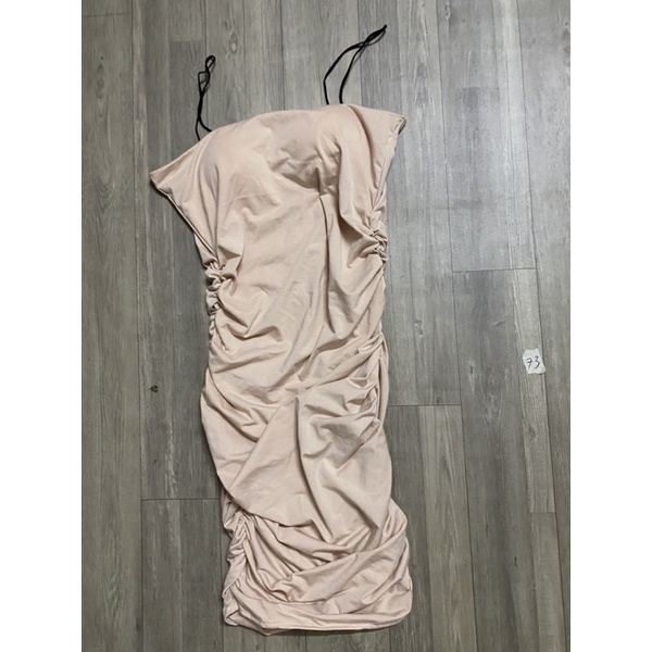 2hand đầm body nhún