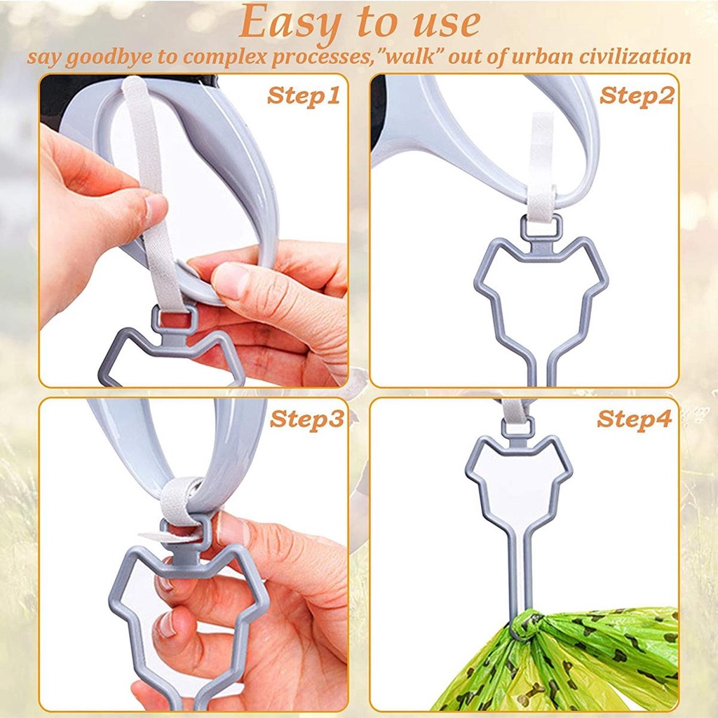 Giá Đỡ Túi Rác Vệ Sinh Rảnh Tay Cho Thú Cưng