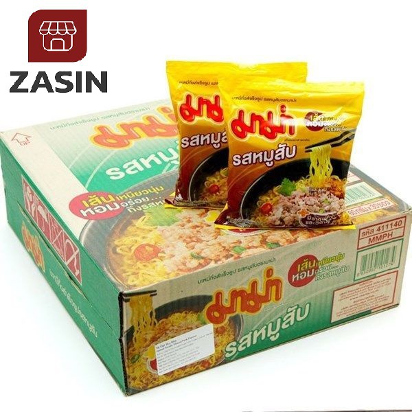 Thùng mì Mama vị thịt bằm 60g