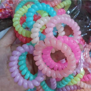 Set  5 Dây cột tóc lò xo màu chống gãy tóc (màu ngẫu nhiên)