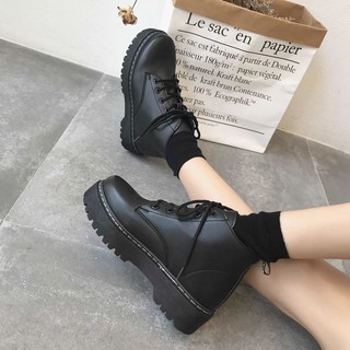 Giày ulzzag cao cổ dáng Mar.tin đế cao 4cm