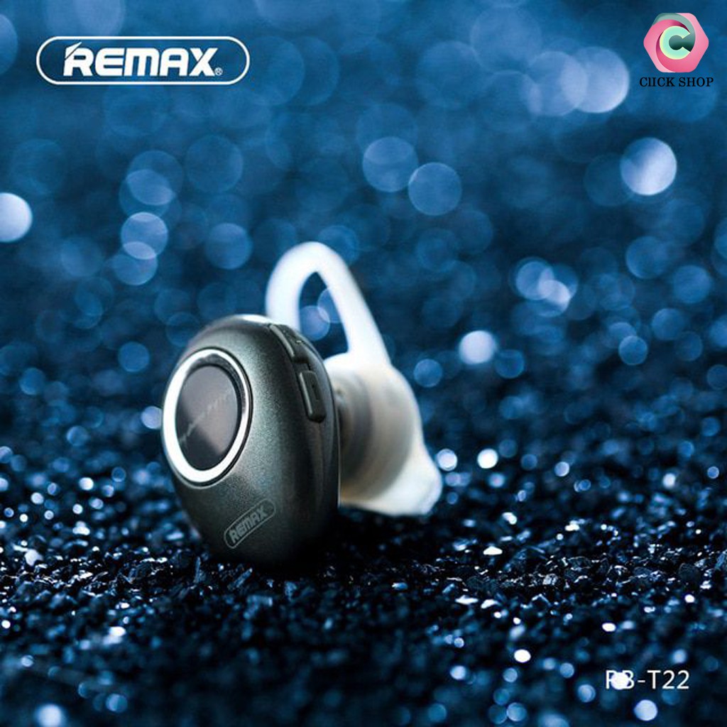 Tai Nghe Bluetooth Remax Rb-T22 - Tai nghe remax t22 dòng 1 tai kiểu hạt đỗ