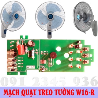 Mạch Quạt Treo MITSUBISHI mẫu mã W16-R + W16-RT cho quạt mát.