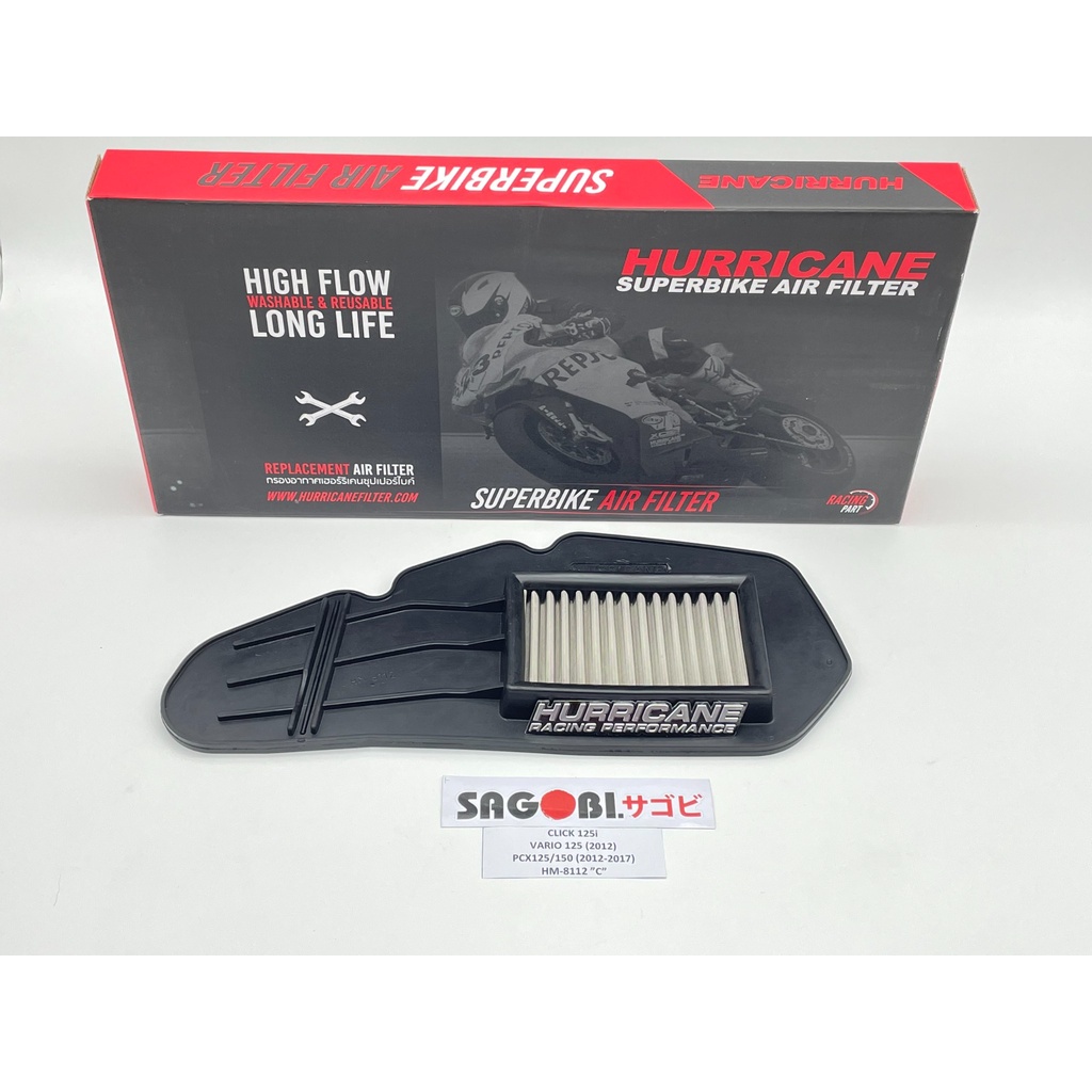 HONDA VARIO125/ 150 LỌC GIÓ HURRICANE  mã: HM-8112