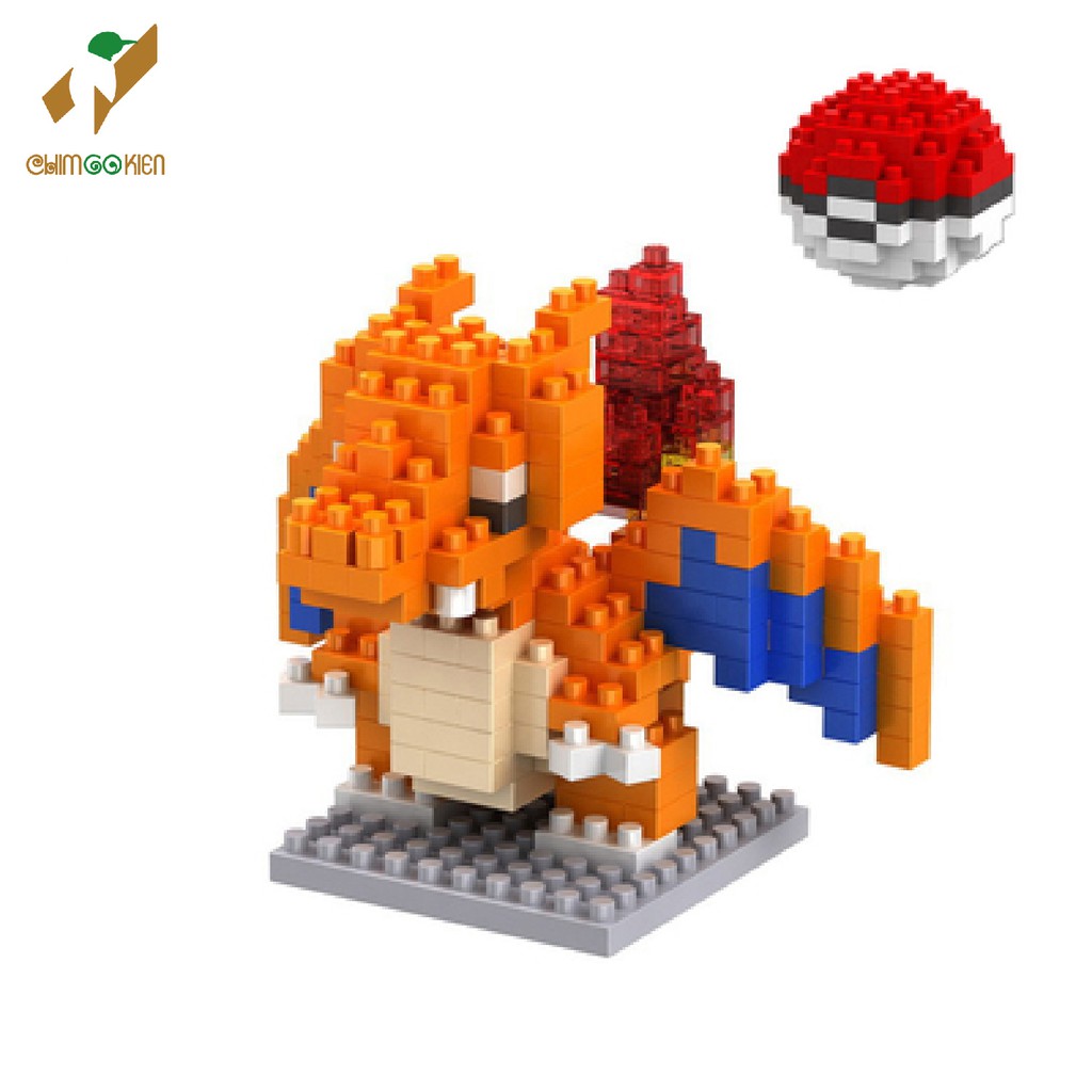 Bộ Đồ Chơi Lắp Ráp Lego Hình pokemon Nhiều Loại Tùy Chọn