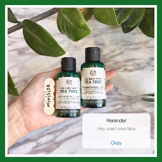 Sữa rửa mặt/Toner Tea Tree The Body Shop Minisize 60ml