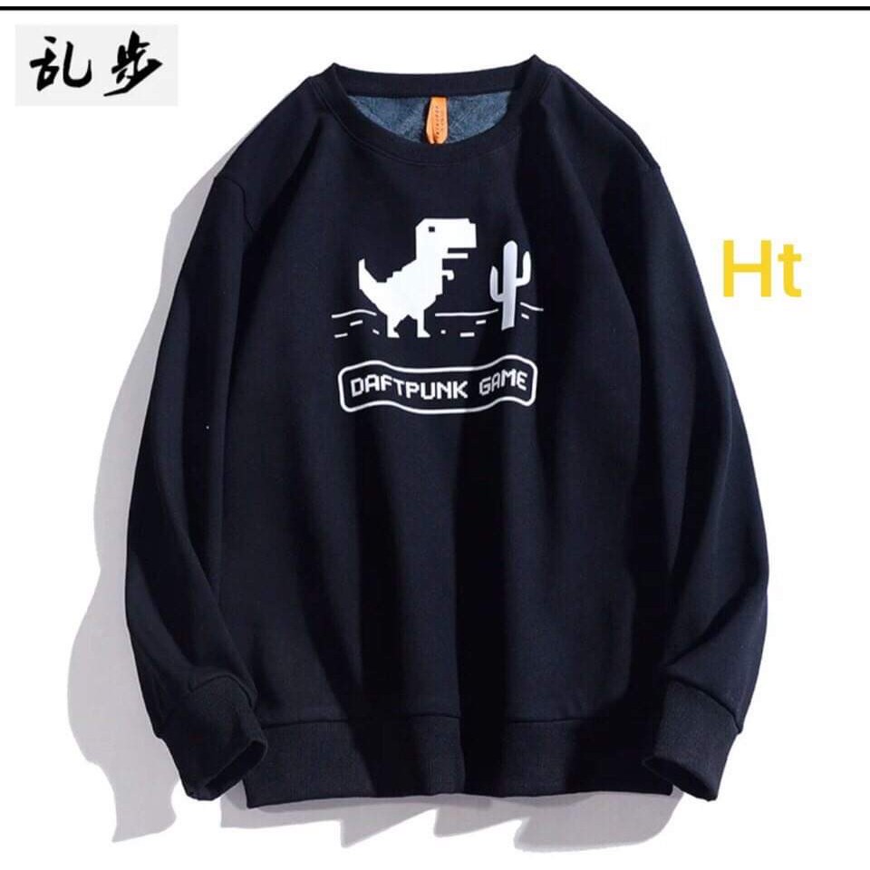 Áo hoodie 5d khủng long Punk HTH1120 | BigBuy360 - bigbuy360.vn