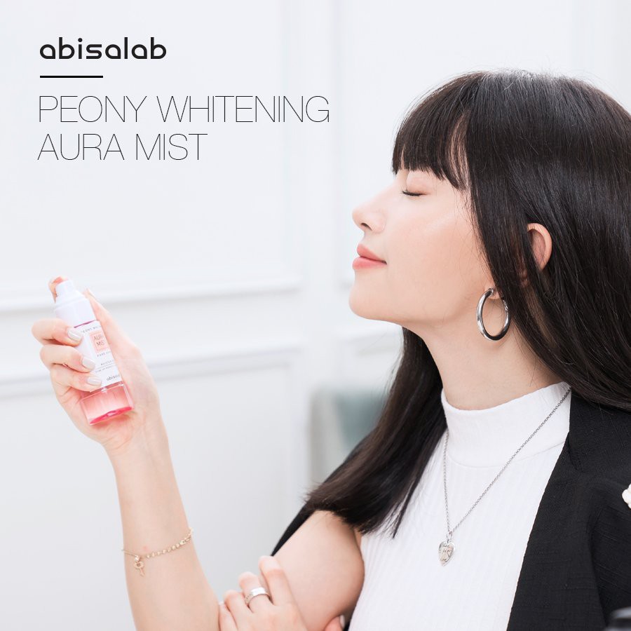 Xịt khoáng Abisalab Peony Whitening Aura Mist 60ml | BigBuy360 - bigbuy360.vn