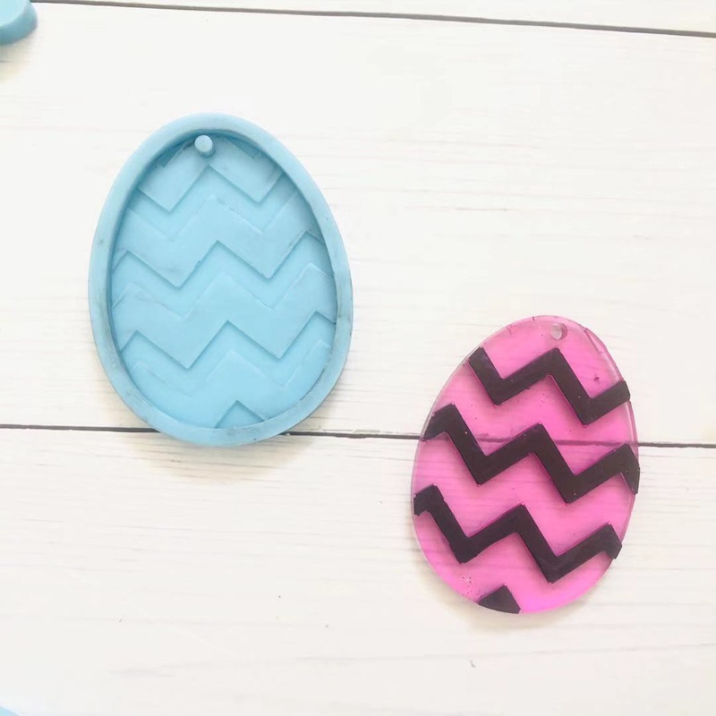 Khuôn Silicon Làm Móc Khóa Hình Thỏ / Khủng Long / Cú Mèo / Cà Rốt Phục Sinh Sáng Tạo DIY