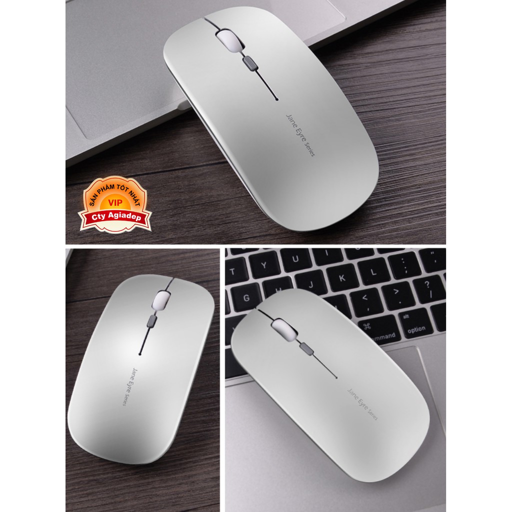 Chuột Bluetooth cao cấp Jane Eyre Sạc pin cho Macbook điện thoại Laptop PC A185