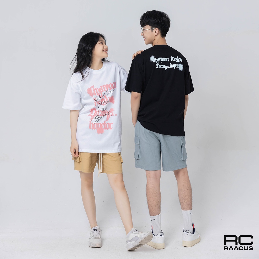 Áo thun Dream hopefor  PATOMI.STUDIO , Áo thun unisex nam nữ form rộng oversize chất liệu 100% Cotton
