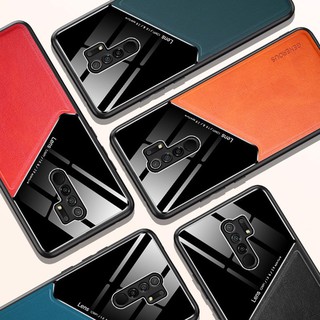 Ốp lưng cho Xiaomi Redmi 9 gương da GENEROUS che camera